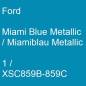 Preview: Ford, Miami Blue Metallic / Miamiblau Metallic, 1 / XSC859B-859C.